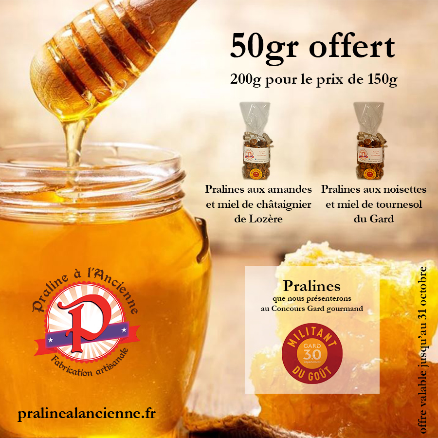You are currently viewing Pralines aux Miels en PROMO