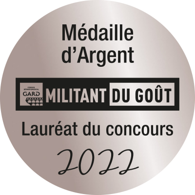 Médaille d’argent Gard Gourmand 2022 Maison Maurice